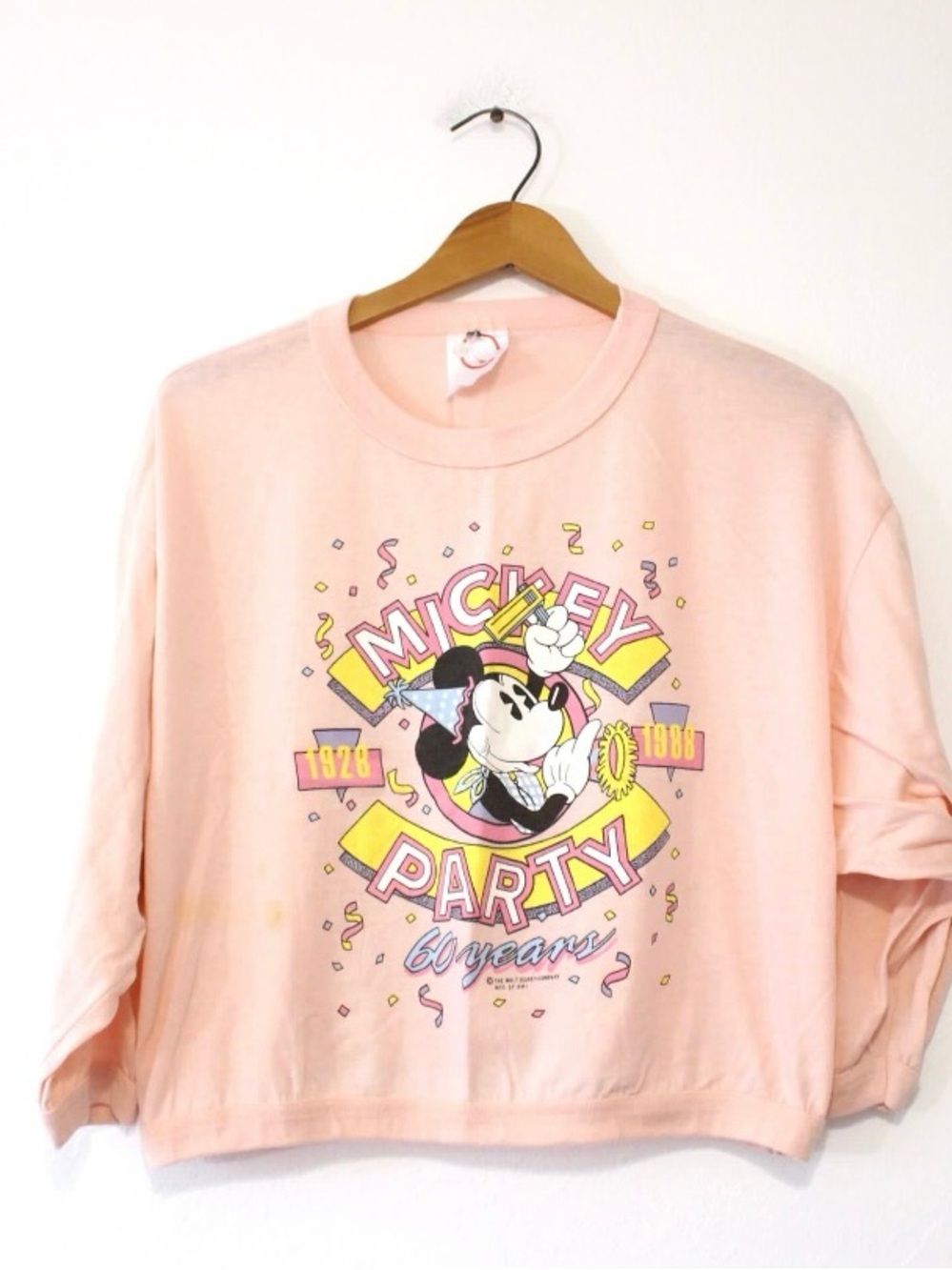 Vintage Disney Mickey Mouse Party 1988